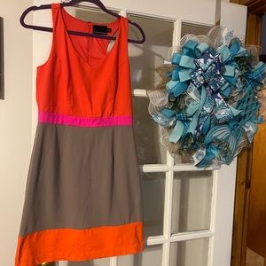 Cynthia Rowley color blocking dress Medium